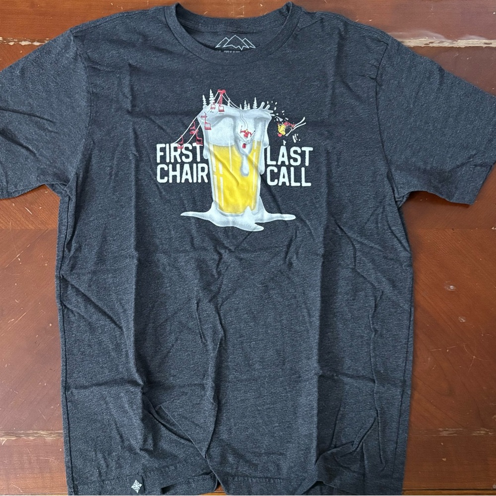 Gray Ski The East Graphic T-Shirt